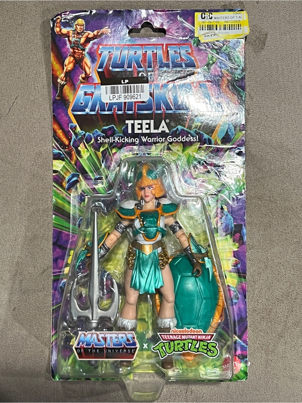Mattel MOTU x TMNT Turtles of Grayskull Teela Masters of the Universe Figure